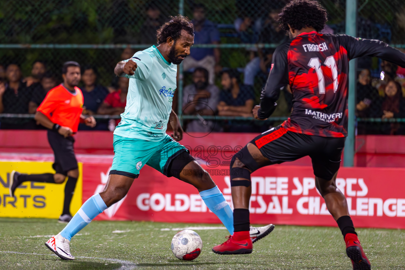 AA Thoddoo vs AA Mathiveri in Day 15 of Golden Futsal Challenge 2024 was held on Monday, 29th January 2024, in Hulhumale', Maldives
Photos: Ismail Thoriq / images.mv