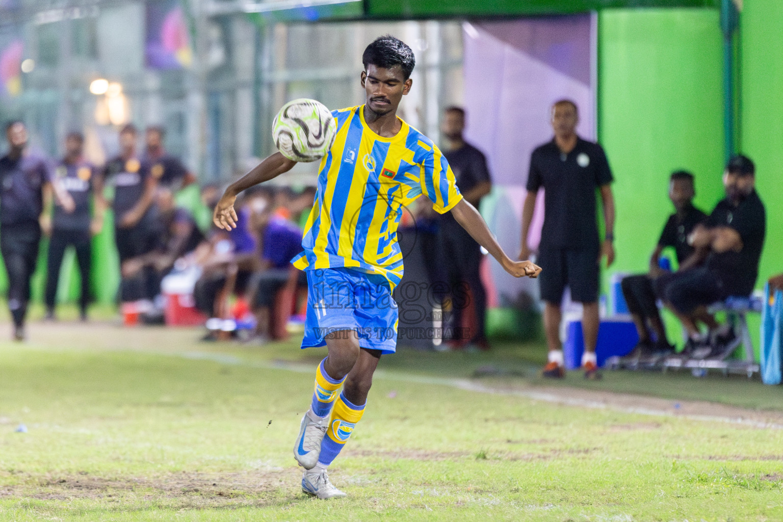 Valencia vs Victory Sports Club in Day 7 of Dhivehi Youth League 2024 held at Henveiru Stadium on Sunday, 1st December 2024. Photos: Shuu Abdul Sattar, / Images.mv