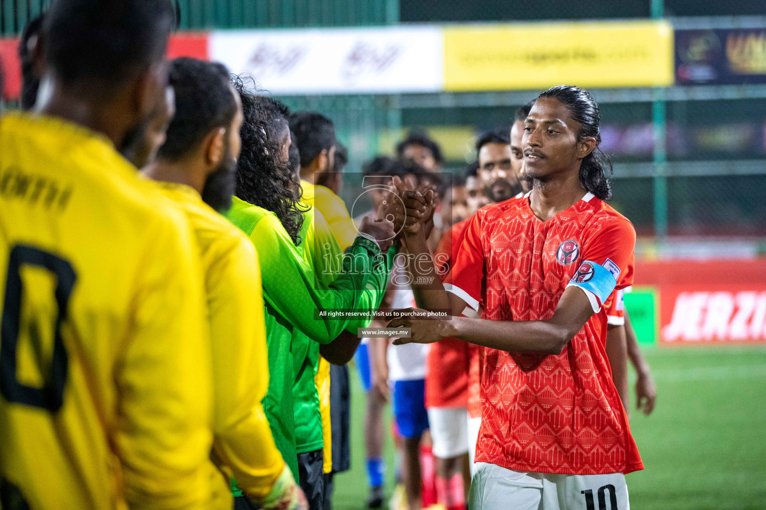 HA. Ihavandhoo vs HA. Vashafaru in Golden Futsal Challenge 2023 on 05 February 2023 in Hulhumale, Male, Maldives