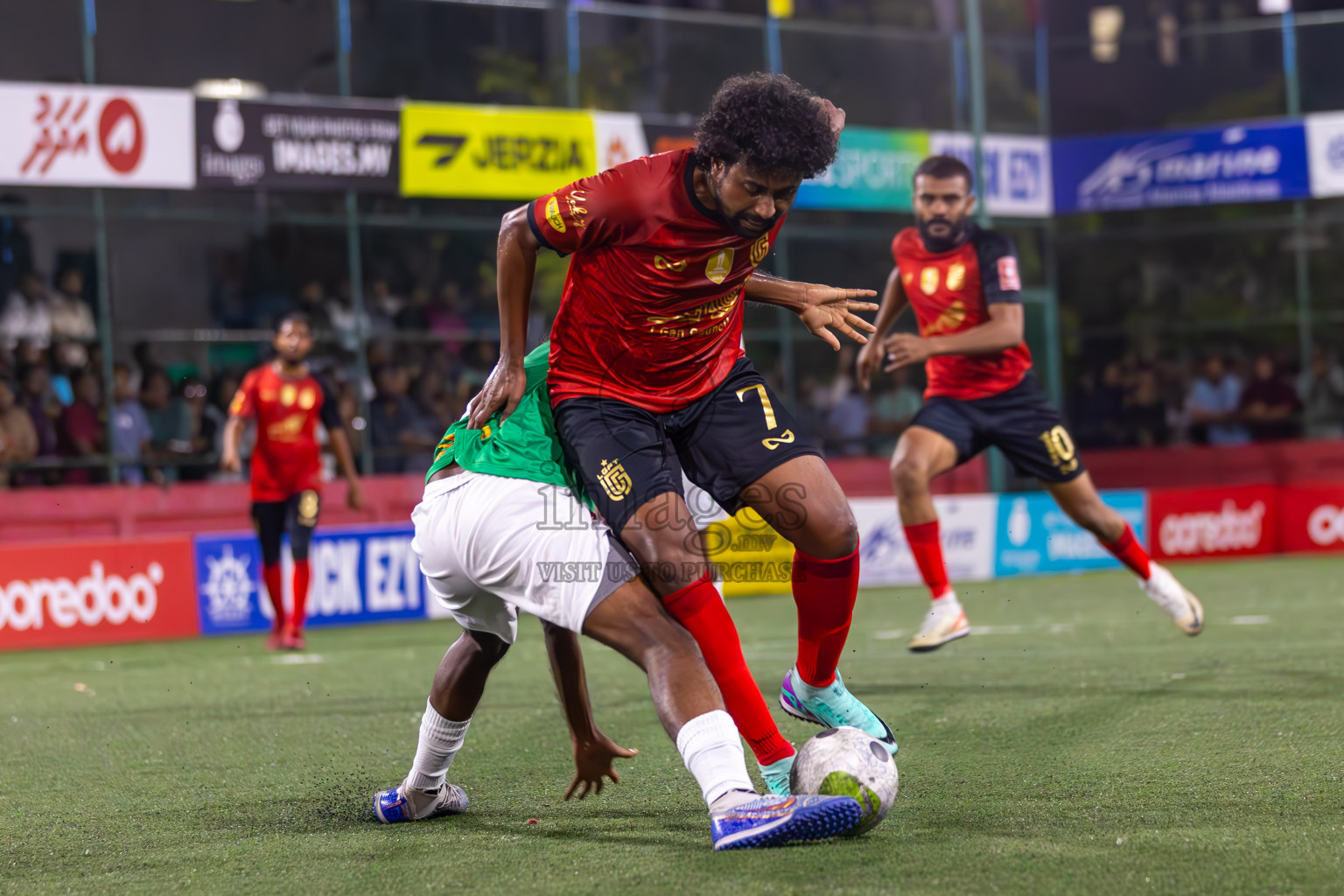 L Gan L Kalaidhoo in Day 12 of Golden Futsal Challenge 2024 was held on Friday, 26th January 2024, in Hulhumale', Maldives
Photos: Ismail Thoriq / images.mv