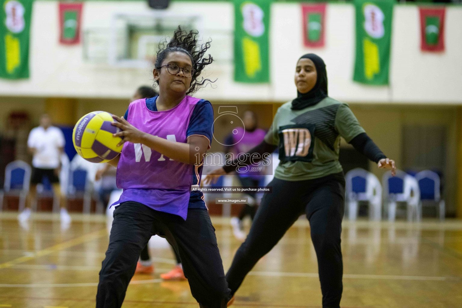 Milo National Netball Tournament 29th November 2021 at Social Center Indoor Court, Male, Maldives. Photos: Maanish/ Images Mv