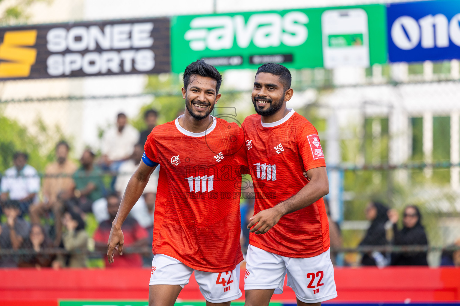 K Kaashidhoo vs K Thulusdhoo in Day 15 of Golden Futsal Challenge 2025 was held on Sunday, 19th January 2025, in Hulhumale', Maldives. Photos: Mohamed Mahfooz Moosa / images.mv