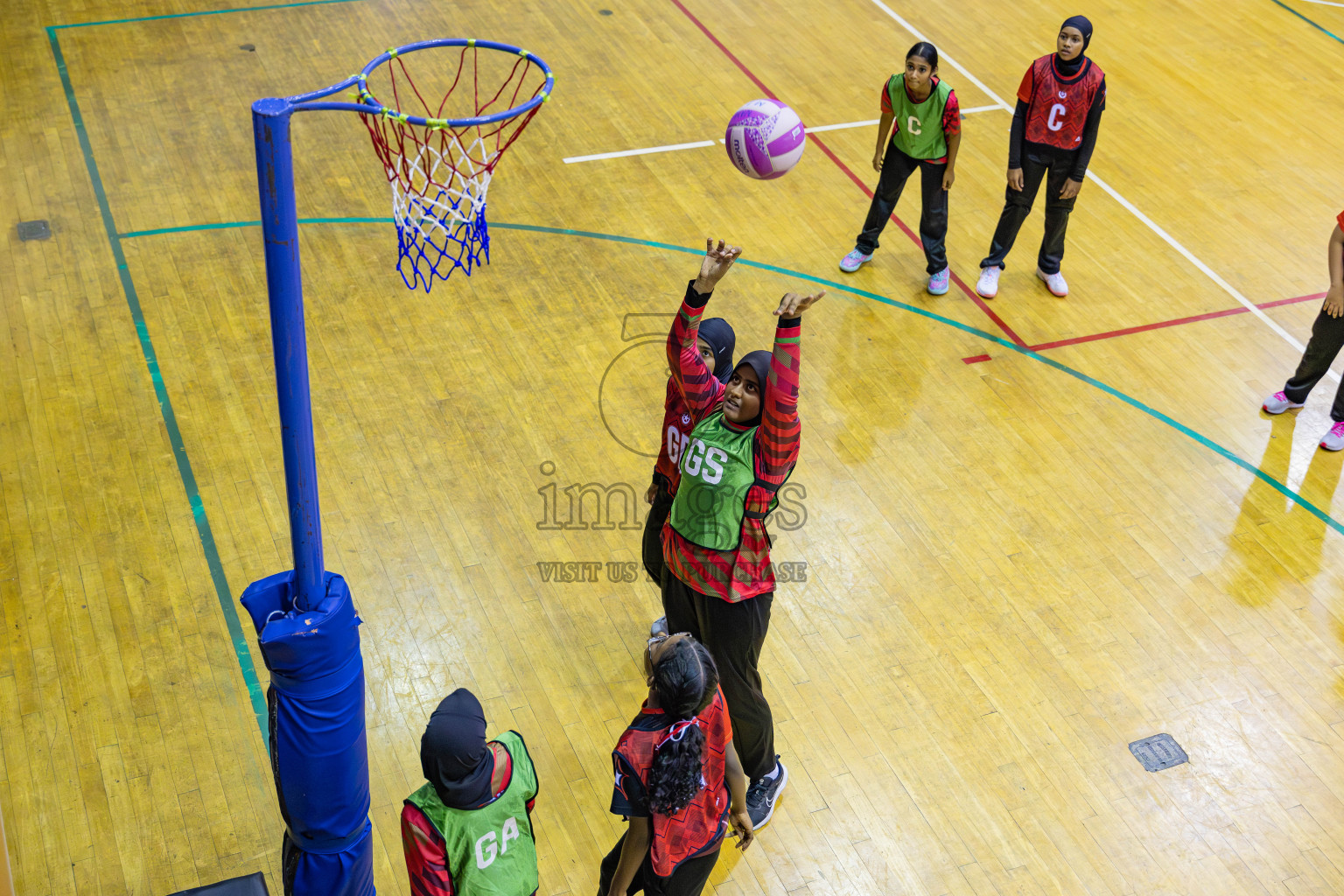 Day 15 of 26th Inter-School Netball Tournament 2025 was held in Social Center Indoor Hall on Thursday, 6th November 2025. Photos: Areef Adam / images.mv