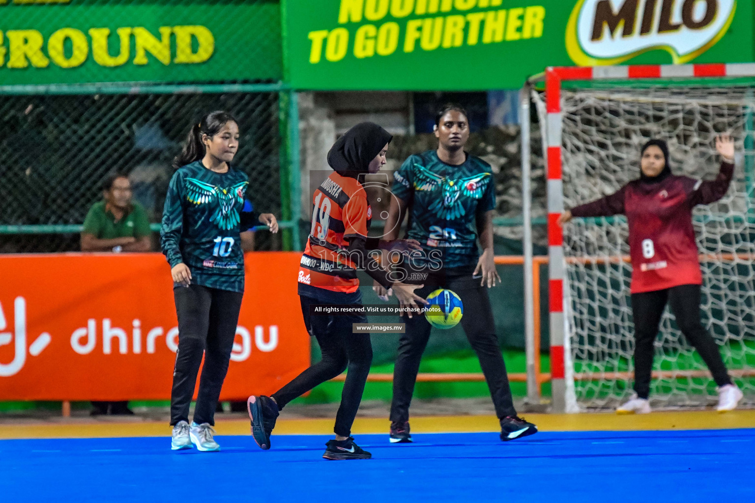 Milo 9th Handball Maldives Championship 2022 Day 1 held in Male', Maldives on 17th October 2022 Photos By: Nausham Waheed /images.mv