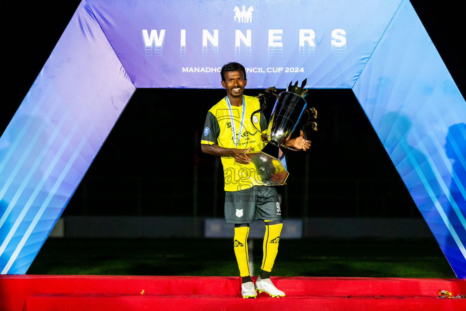 JT Sports vs Kanmathi Juniors from Final of Manadhoo Council Cup 2024 in N Manadhoo Maldives on Tuesday, 27th February 2023. Photos: Nausham Waheed / images.mv