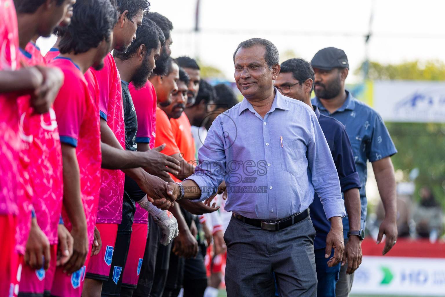 Dh Meedhoo vs Dh Maaenboodhoo in Day 20 of Golden Futsal Challenge 2024 was held on Saturday , 3rd February 2024 in Hulhumale', Maldives Photos: Nausham Waheed / images.mv