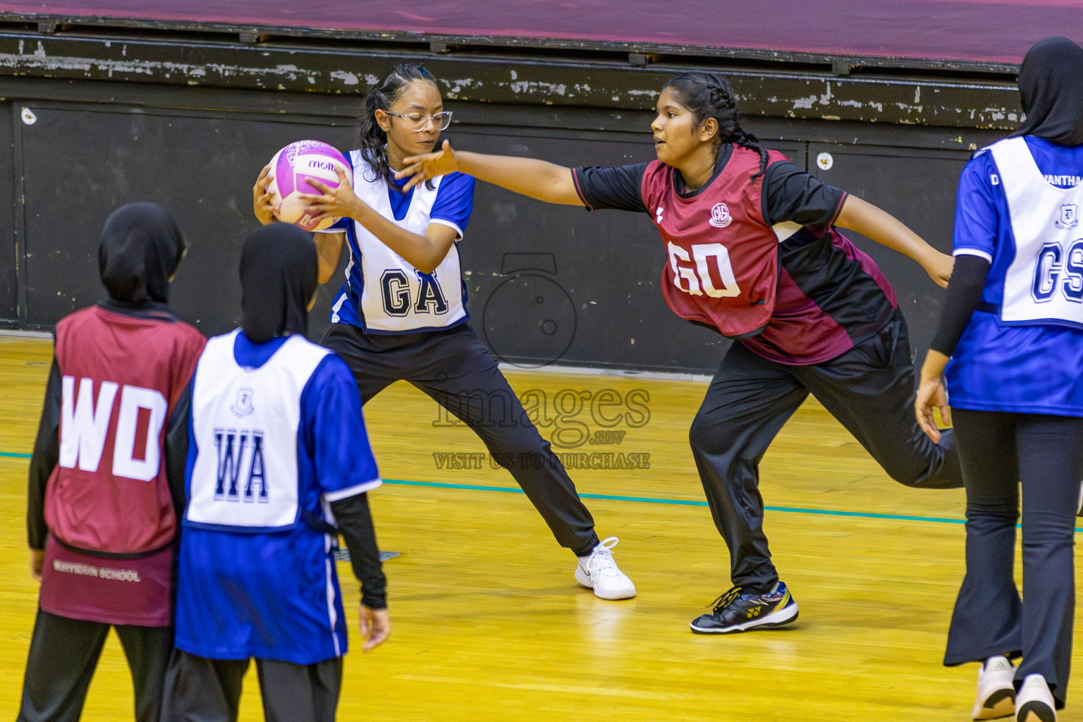 Day 9 of 26th Inter-School Netball Tournament 2025 was held in Social Center Indoor Hall on Sunday, 27th October 2025. Photos: Areef Adam / images.mv