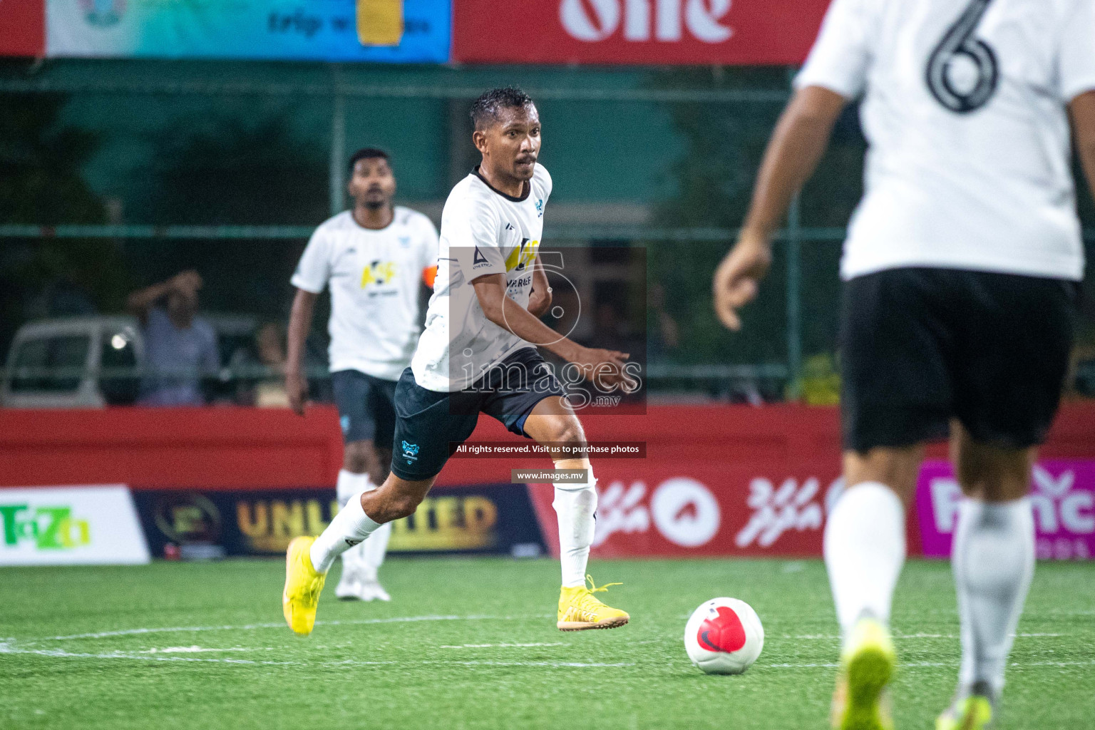 HDh. Mukundhoo vs HDh. Nellaidhoo in Golden Futsal Challenge 2023 on 05 February 2023 in Hulhumale, Male, Maldives