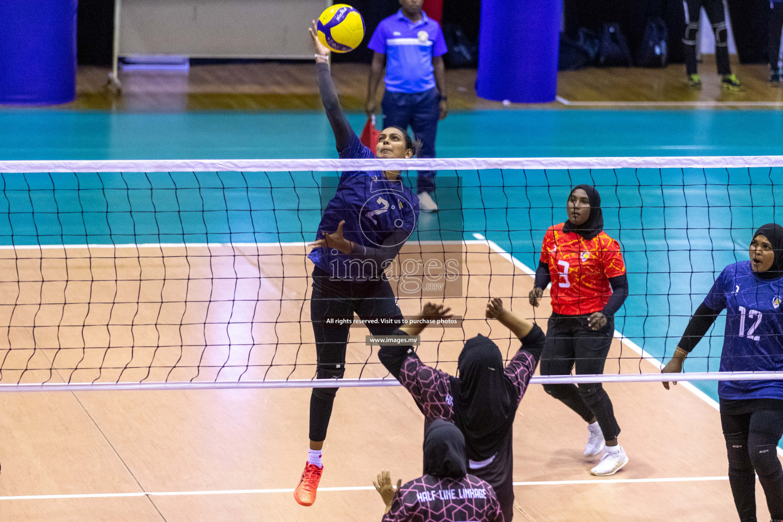 Volleyball Association Cup 2022-Women's Division-Match Day 4 was held in Male', Maldives on Friday, 27th May 2022 at Social Center Indoor Hall. Photos By: Ismail Thoriq/images.mv