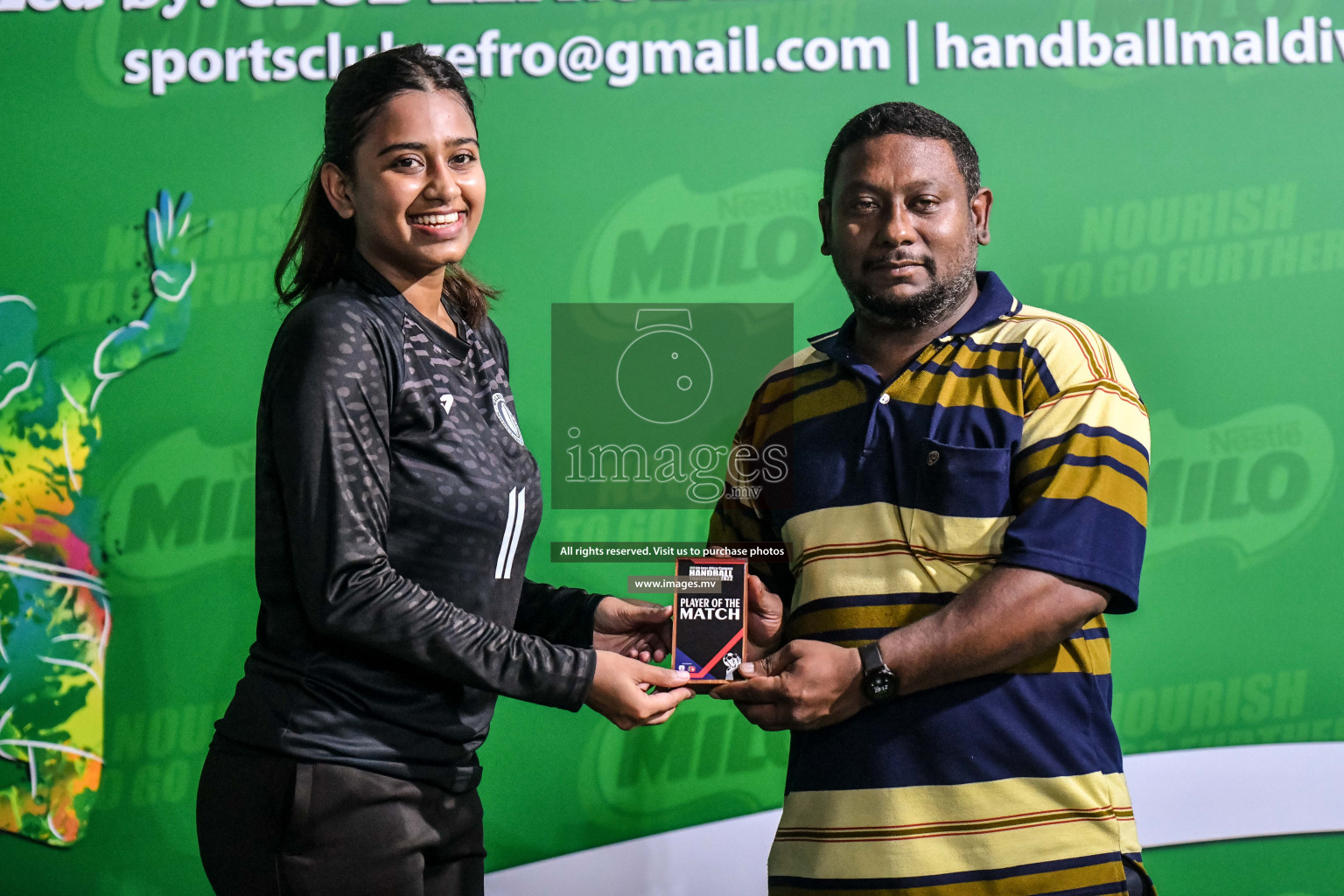 Day 5 of Milo 6th Inter Office Handball Tournament 2022 - Photos by Nausham Waheed