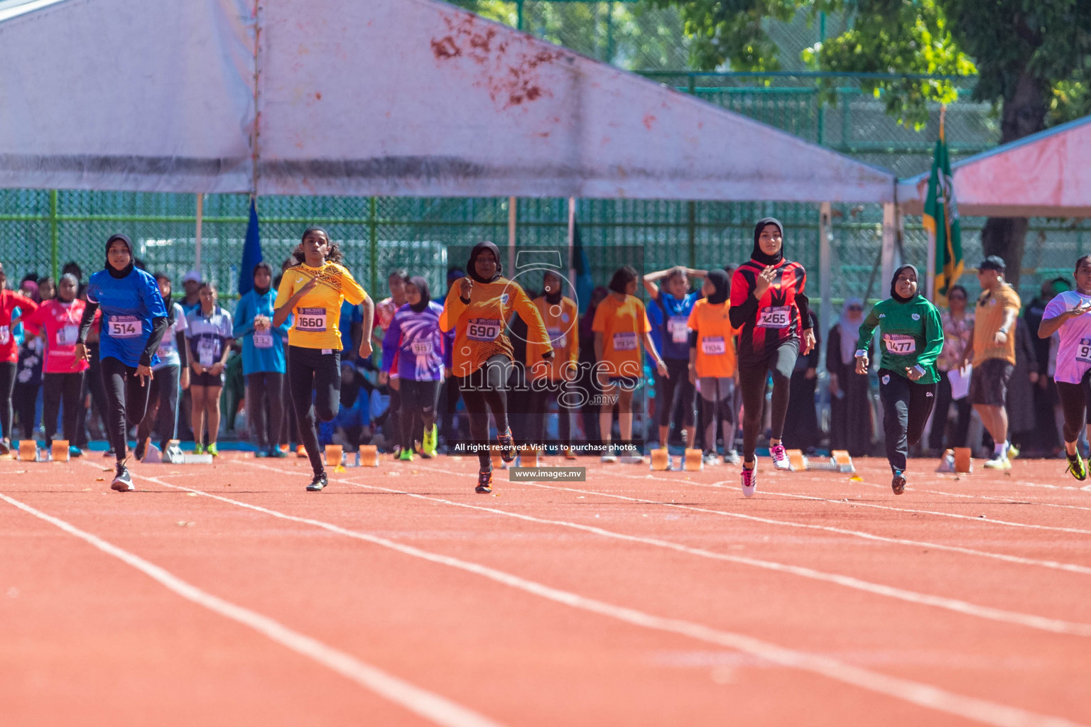 Day 1 of Inter-School Athletics Championship held in Male', Maldives on 22nd May 2022. Photos by: Maanish / images.mv