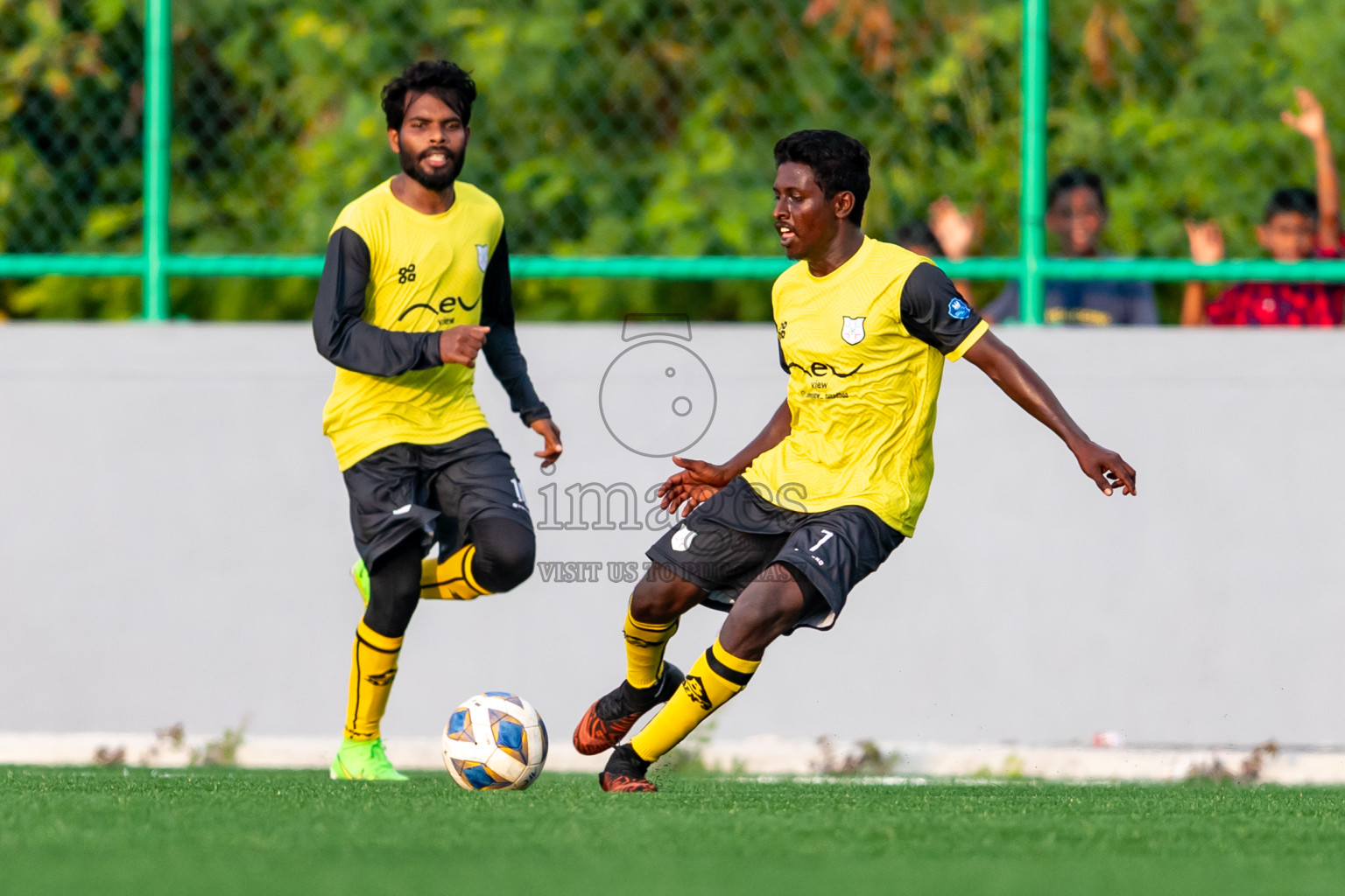 Baburu SC vs Kanmathi Juniors from Manadhoo Council Cup 2024 in N Manadhoo Maldives on Friday, 23rd February 2023. Photos: Nausham Waheed / images.mv