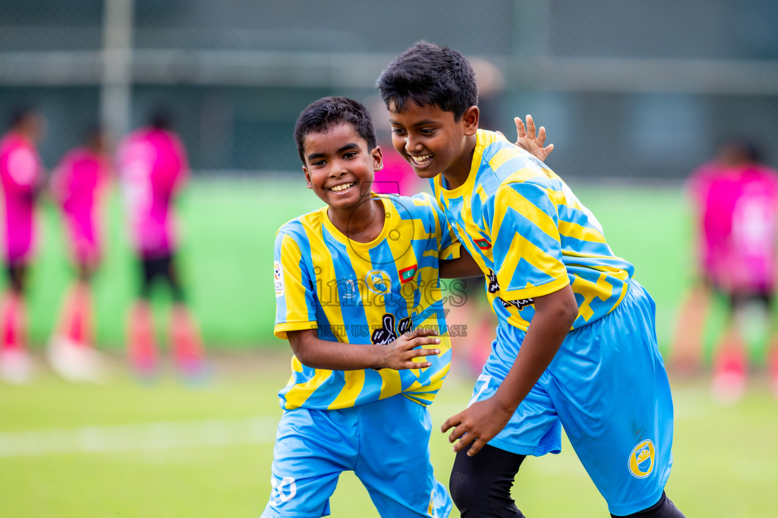 Under 12 United Victory vs Valancia on day 3 of Dhivehi Youth League 2024 held at Henveiru Stadium on Saturday, 23rd November 2024. Photos: Nausham Waheed/ Images.mv