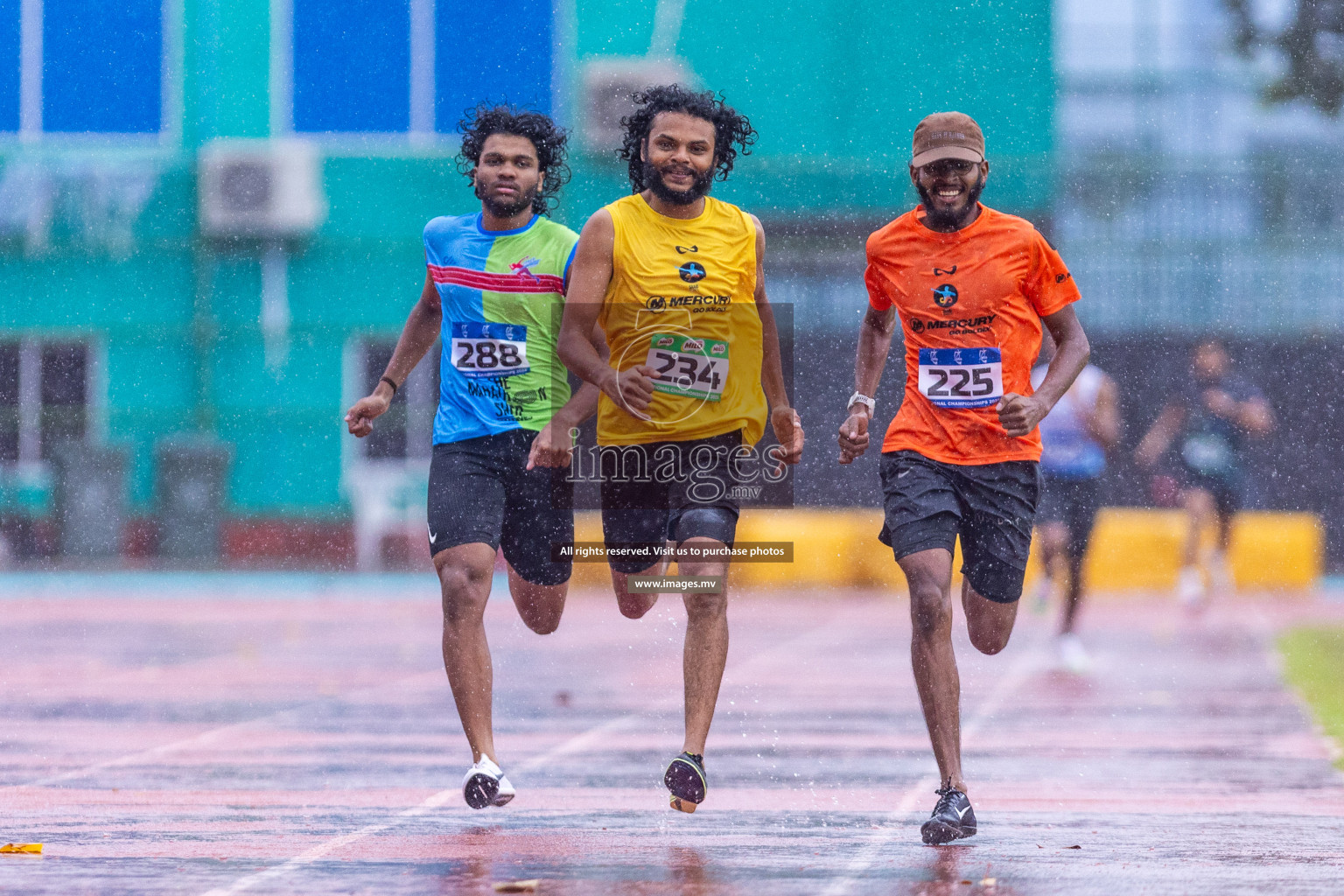 Day 2 of National Athletics Championship 2023 was held in Ekuveni Track at Male', Maldives on Friday, 24th November 2023. Photos: Nausham Waheed / images.mv