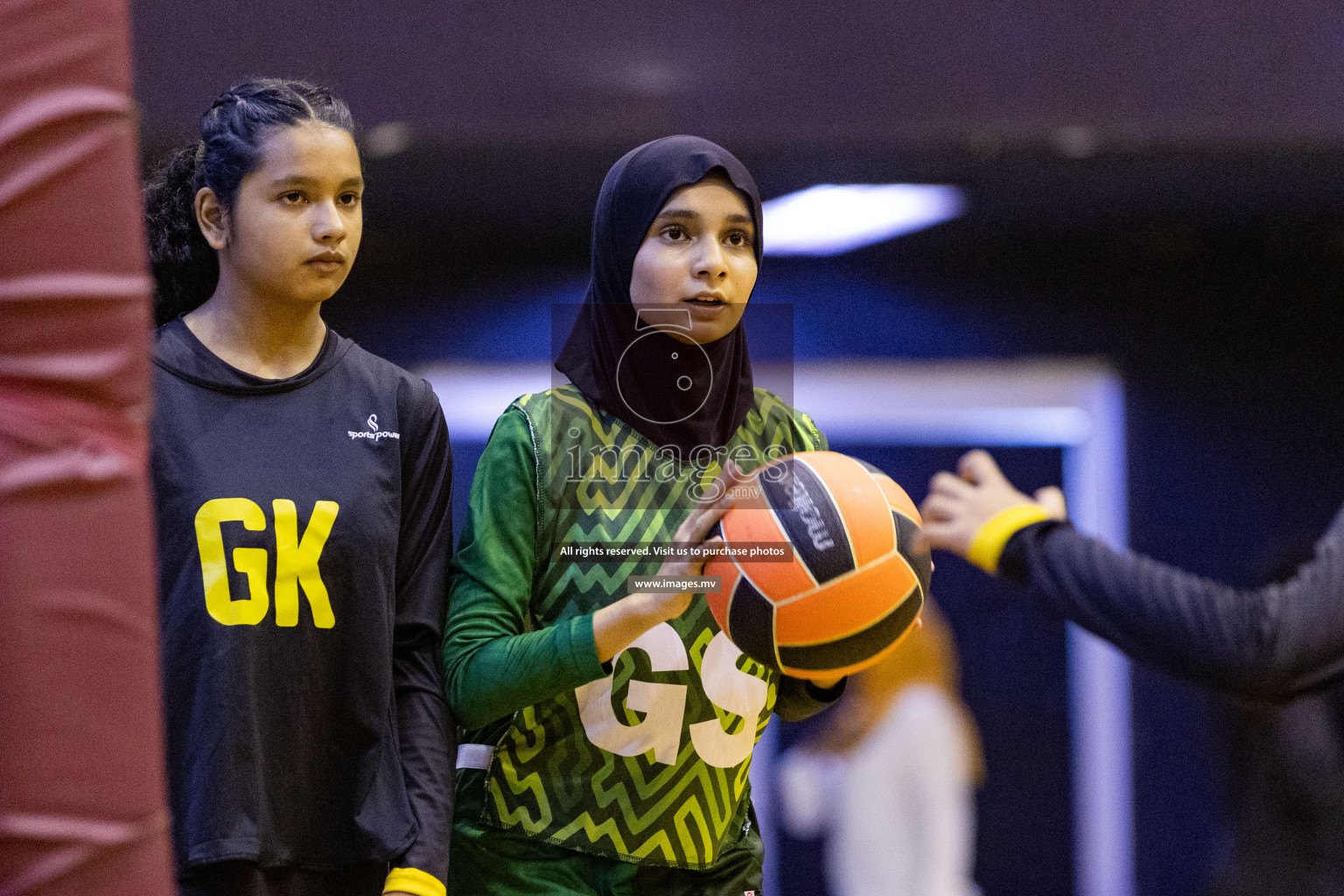 24th Interschool Netball Tournament 2023 was held in Social Center, Male', Maldives on 27th October 2023. Photos: Nausham Waheed / images.mv