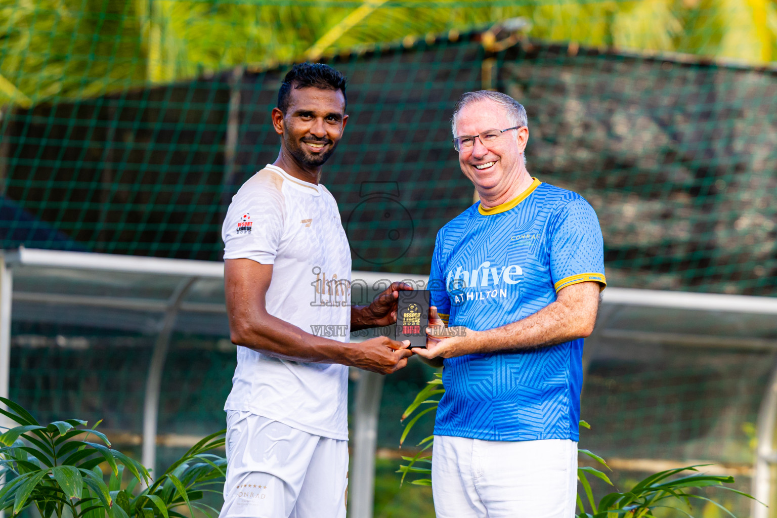 Barcelo vs Conrad in the Final of Resort League 2025 (Ari Zone) was held on Sunday, 28th June 2025 in Conrad Maldives Rangali Island, Alif Dhaalu Atoll, Maldives. Photos: Nausham Waheed / images.mv