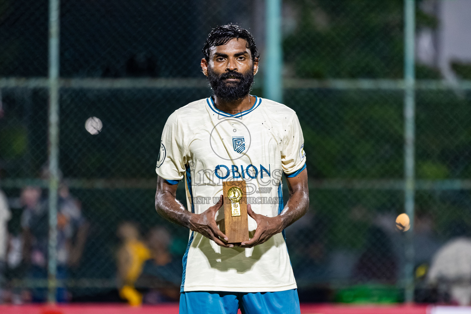 Team Naivaadhoo vs Mylo City Sports Club in Kings Cup of Club Maldives Cup 2025 held in Rehendi Futsal Ground, Hulhumale', Maldives on Monday, 1st September 2025. Photos: Areef, Yasna / images.mv