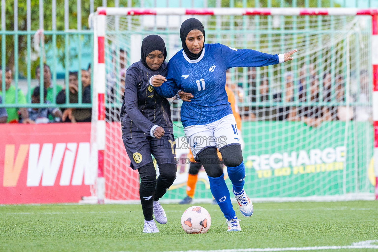 Prison Club vs Team MACL in Eighteen Thirty Classic of Club Maldives 2025 was held in Rehendhi Futsal Ground, Hulhumale', Maldives on Tuesday, 16th September 2025. Photos: Mohamed Mahfooz Moosa / images.mv