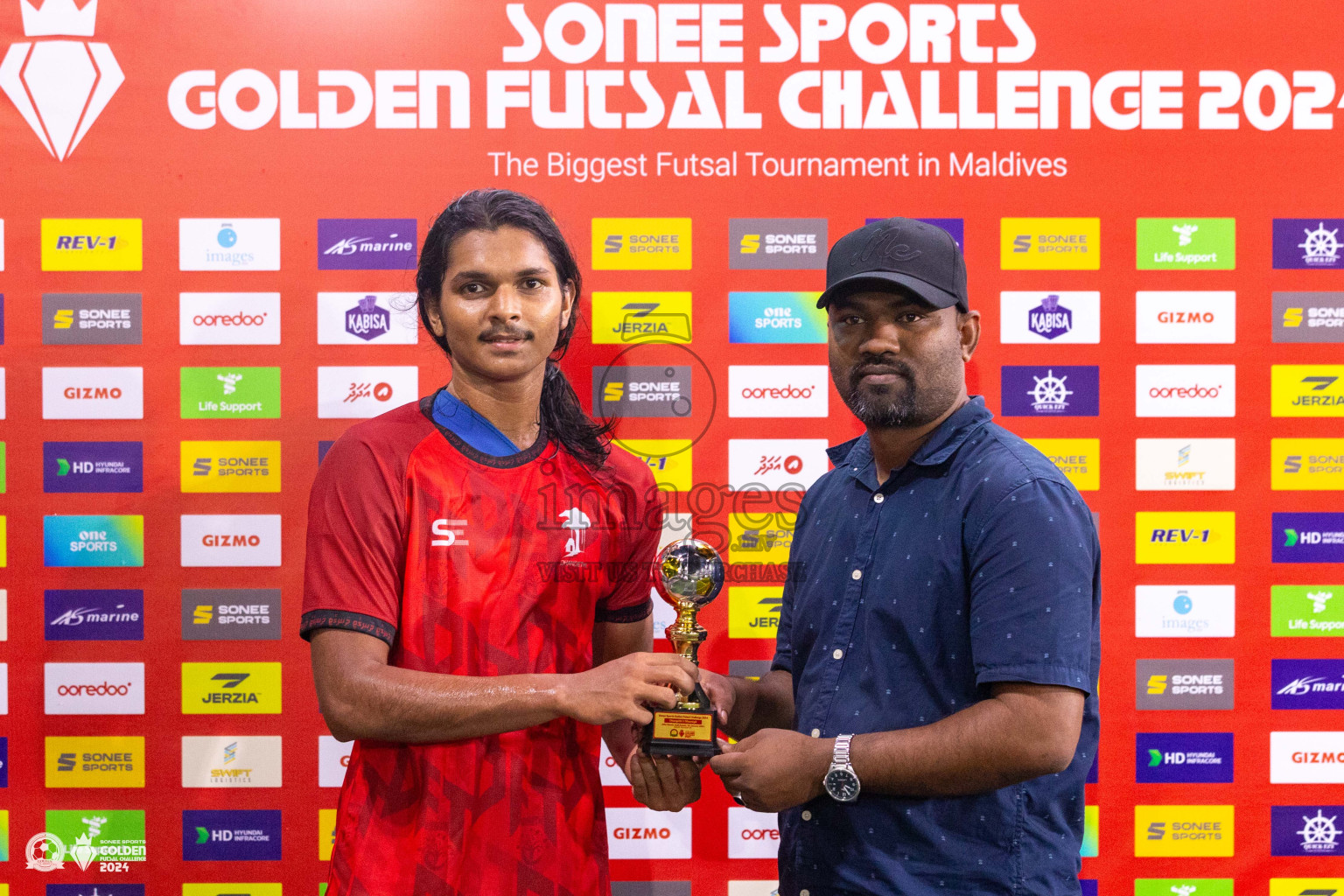 ADh Dhangethi vs ADh Maamigili in Day 7 of Golden Futsal Challenge 2024 was held on Saturday, 20th January 2024, in Hulhumale', Maldives Photos: Ismail Thoriq / images.mv