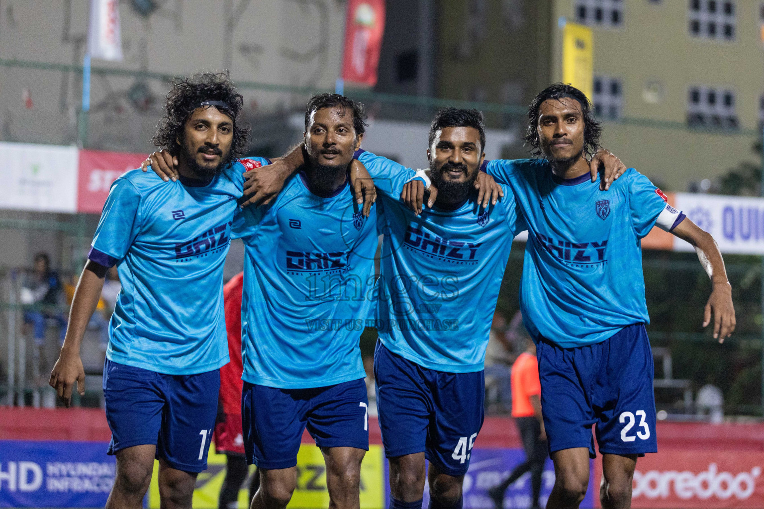 L Mundoo vs L Maamendhoo in Day 16 of Golden Futsal Challenge 2024 was held on Tuesday, 30th January 2024, in Hulhumale', Maldives Photos: Nausham Waheed / images.mv