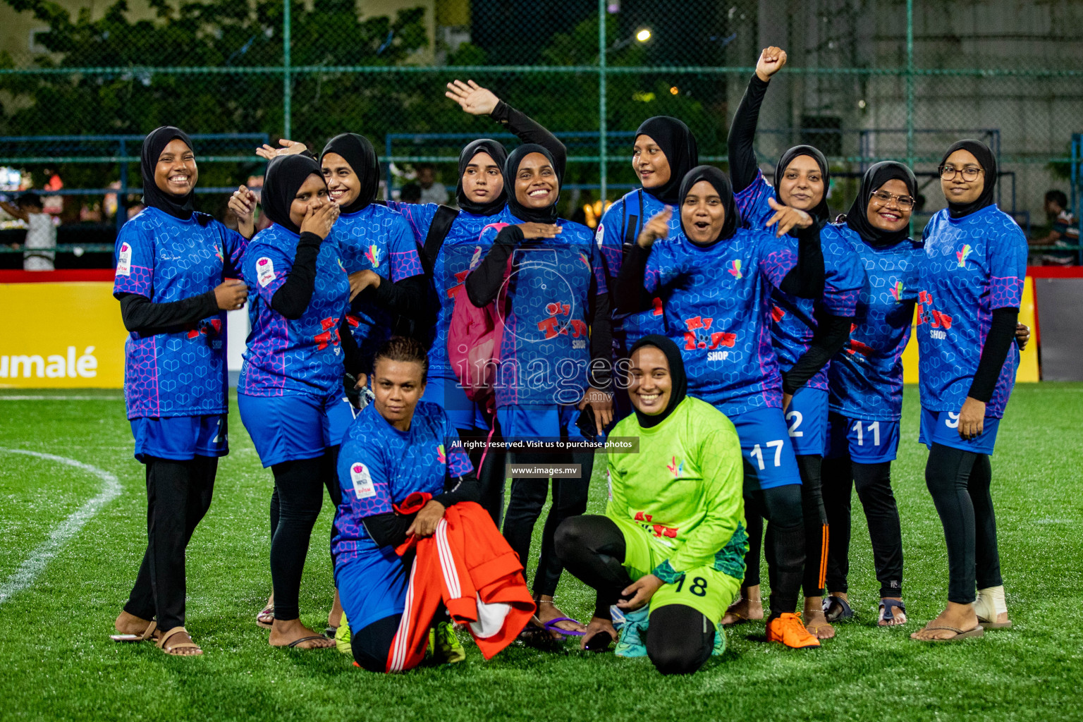 MPL vs Club MYS in Eighteen Thirty Women's Futsal Fiesta 2022 was held in Hulhumale', Maldives on Monday, 21st October 2022. Photos: Hassan Simah / images.mv