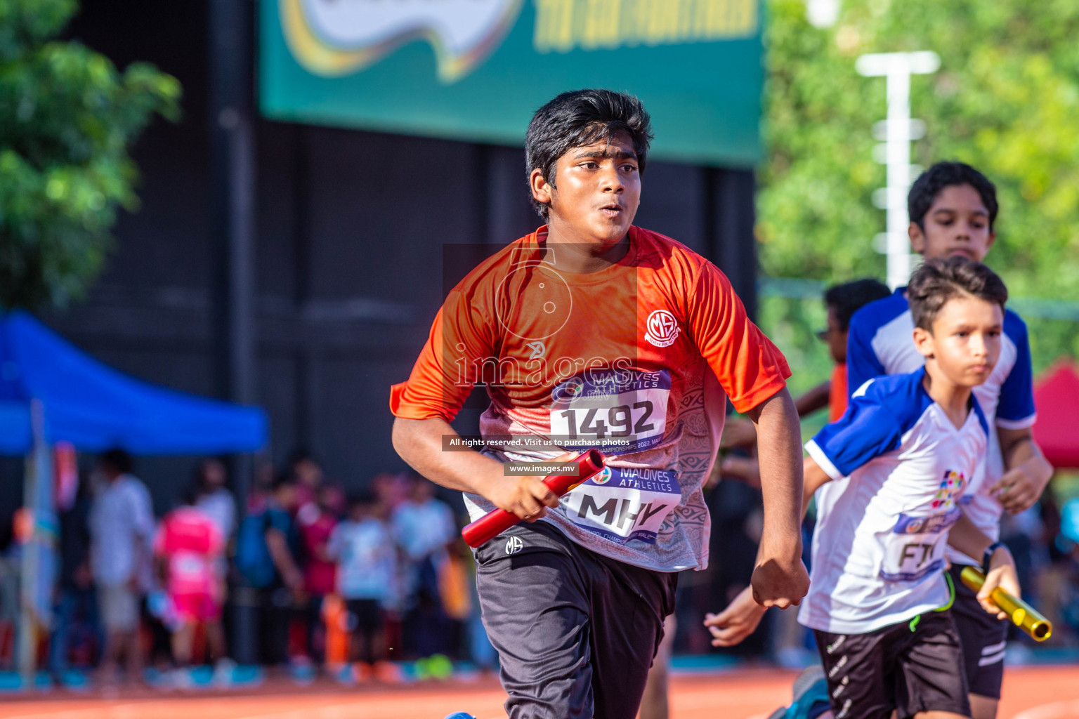 Day 2 of Inter-School Athletics Championship held in Male', Maldives on 24th May 2022. Photos by: Nausham Waheed / images.mv