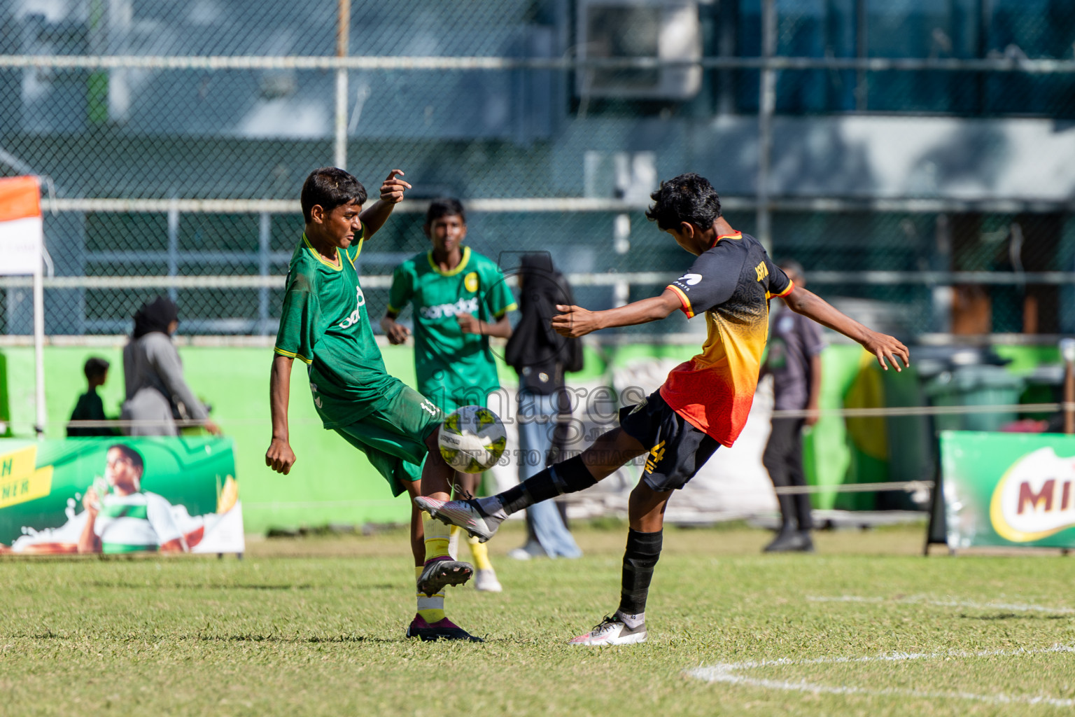 Day 3 of MILO Academy Championship 2024 (U-14) was held in Henveyru Stadium, Male', Maldives on Saturday, 2nd November 2024.
Photos: Hassan Simah / Images.mv