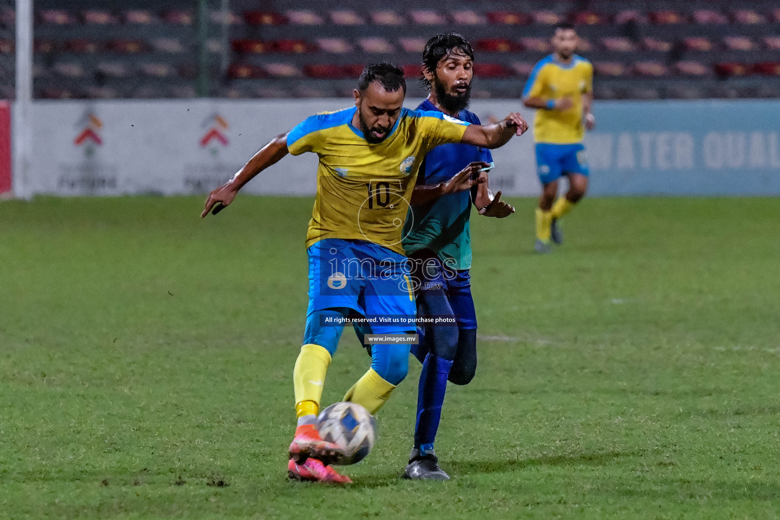 Club Valencia vs Super United sports in the FA Cup 2022 on 18th Aug 2022, held in National Football Stadium, Male', Maldives Photos: Nausham Waheed / Images.mv