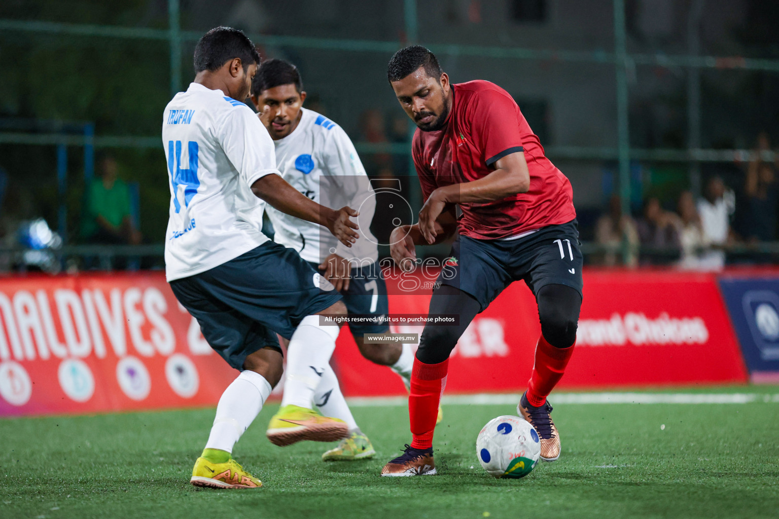 Trade Club vs ACCRC in Club Maldives Cup Classic 2023 held in Hulhumale, Maldives on 15 July 2023