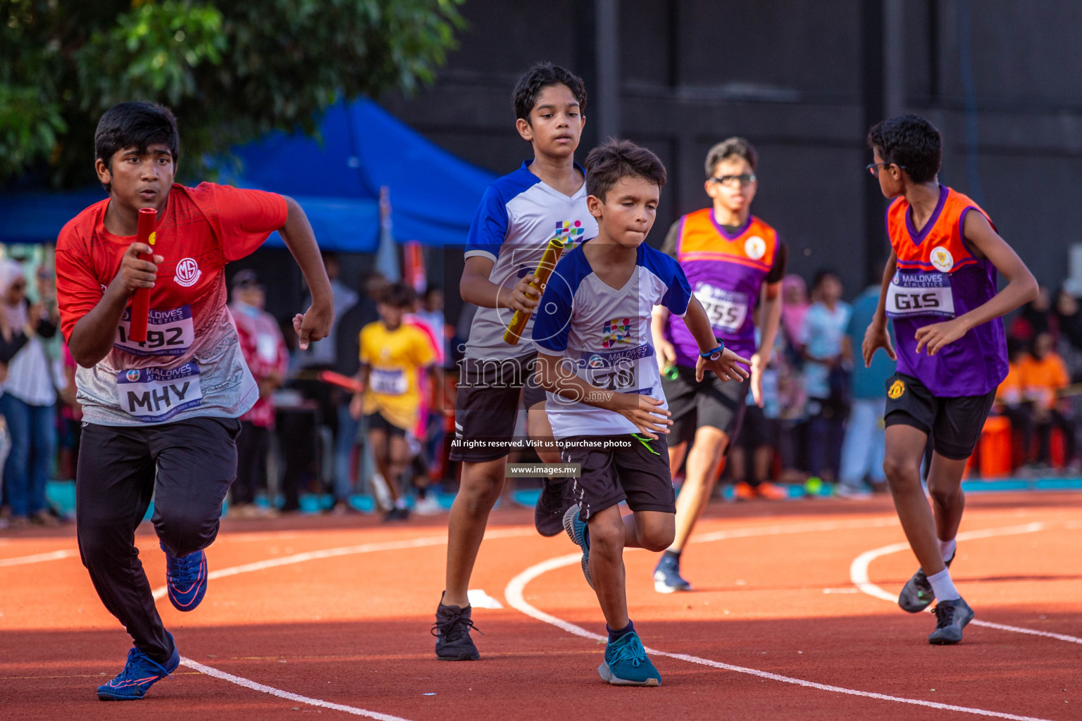 Day 2 of Inter-School Athletics Championship held in Male', Maldives on 24th May 2022. Photos by: Nausham Waheed / images.mv