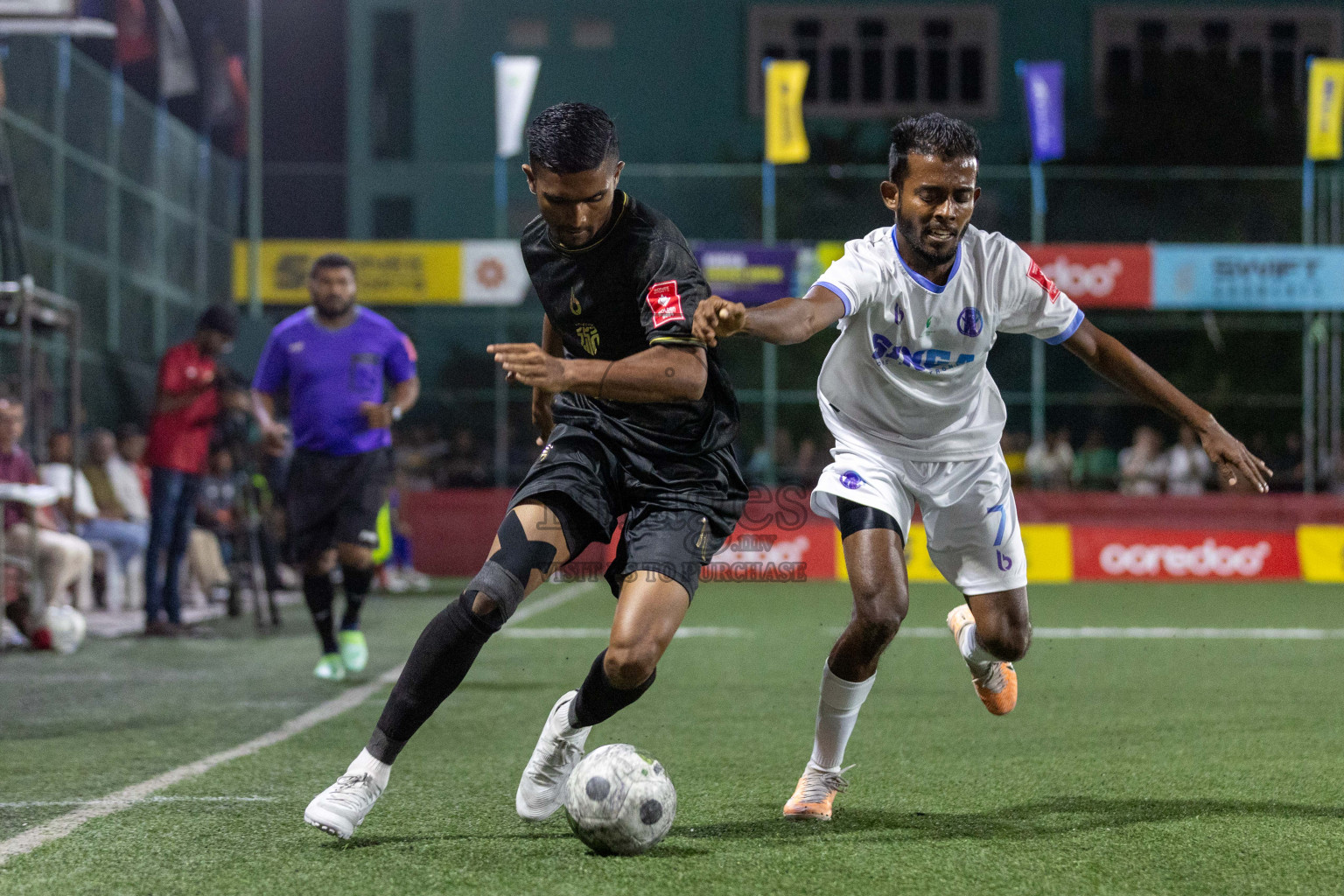 HA Utheem VS HA Ihavandhoo in Day 13 of Golden Futsal Challenge 2024 was held on Saturday, 27th January 2024, in Hulhumale', Maldives Photos: Nausham Waheed / images.mv