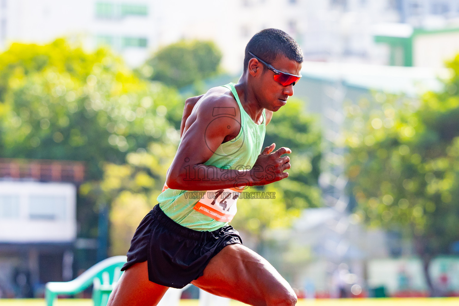 Day 1 of National Athletics Championship 2025 was held at Ekuveni Running Ground in Male', Maldives on Thursday, 14th August 2025. Photos: Nausham Waheed / images.mv