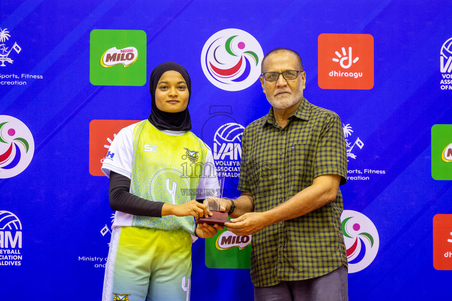 Police Club vs Club Wamco in the Final of Women's Division of VAM Cup 2025 held in Male', Maldives on Thursdsay, 17th April 2025 at Social Center Indoor Hall Photos By: Nausham Waheed / images.mv