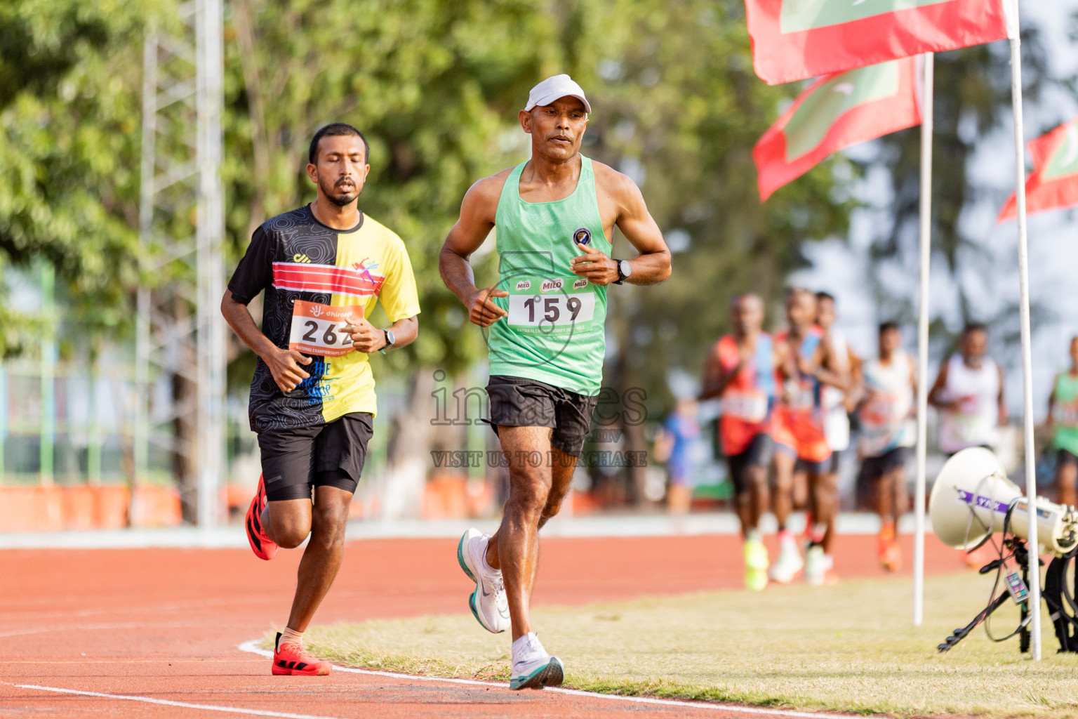 Day 1 of National Athletics Championship 2025 was held at Ekuveni Running Ground in Male', Maldives on Thursday, 14th August 2025. Photos: Areef Adam / images.mv
