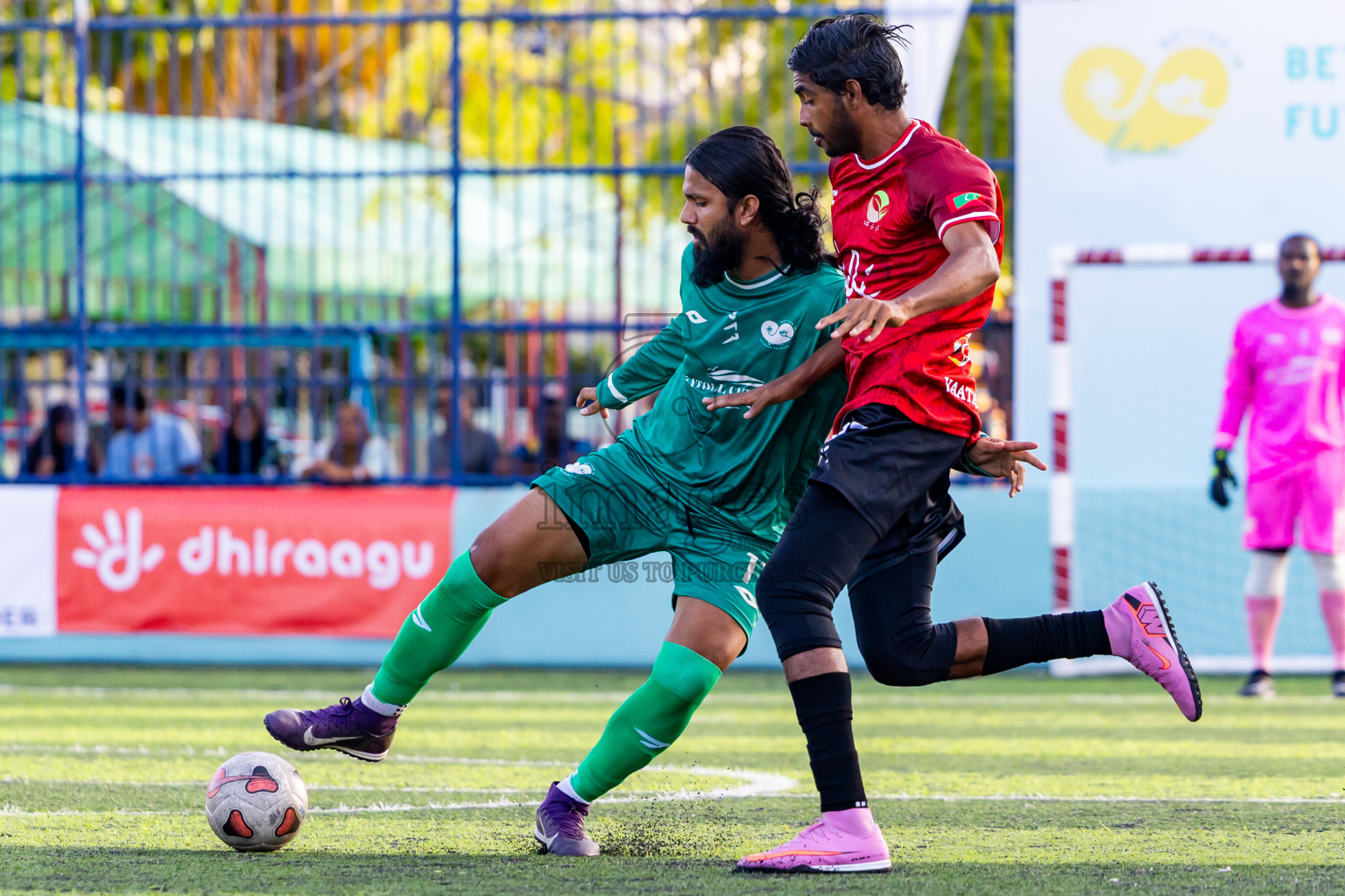 Maalhos vs Goidhoo in Day 6 of Better in Baa Futsal Fiesta 2025 Men's division held in B. Eydhafushi, Maldives on Monday, 10th November 2025. Photos: Nausham Waheed / images.mv