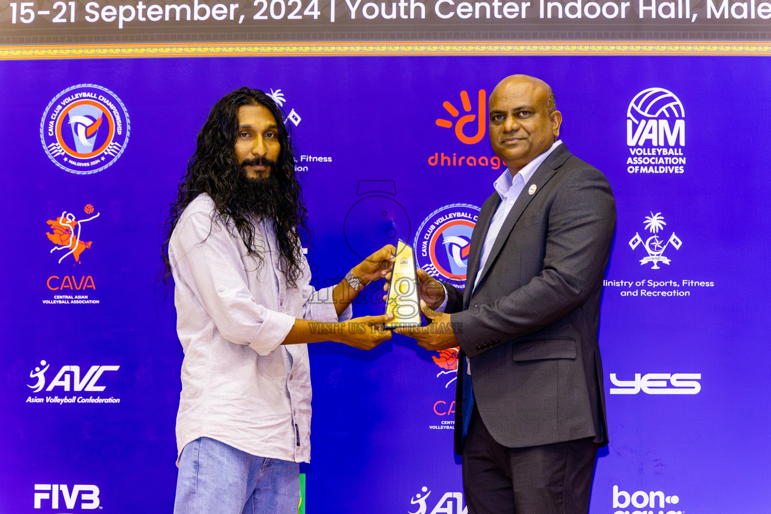 Nepal Police Club vs Humo VC in the Final of CAVA Woman's Volleyball Club Championship 2024 was held in Social Center, Male', Maldives on Saturday, 21st September 2024. Photos: Nausham Waheed / images.mv