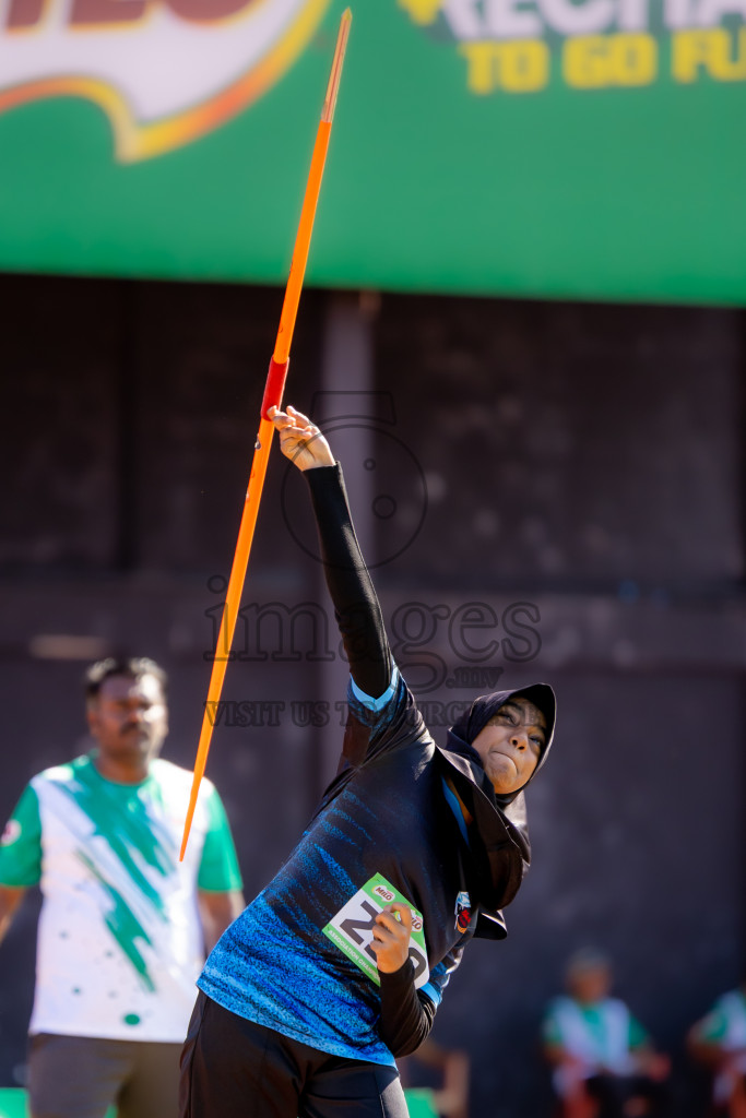 Day 1 of 12th Milo Association Championships was held in Ekuveni Track at Male', Maldives on Thursday, 24th April 2025. Photos: Nausham Waheed  / images.mv