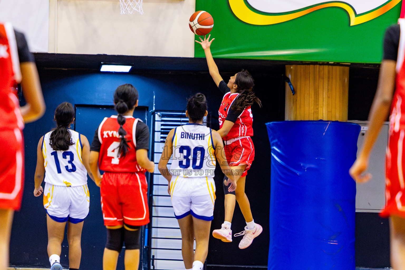 Maldives vs SriLanka in Day 2 of Under 16 Woman's Asian Cup SABA Qualifiers 2025 was held in Social Center, Male', Maldives on Friday, 13th June 2025. Photos: Nausham Waheed / images.mv