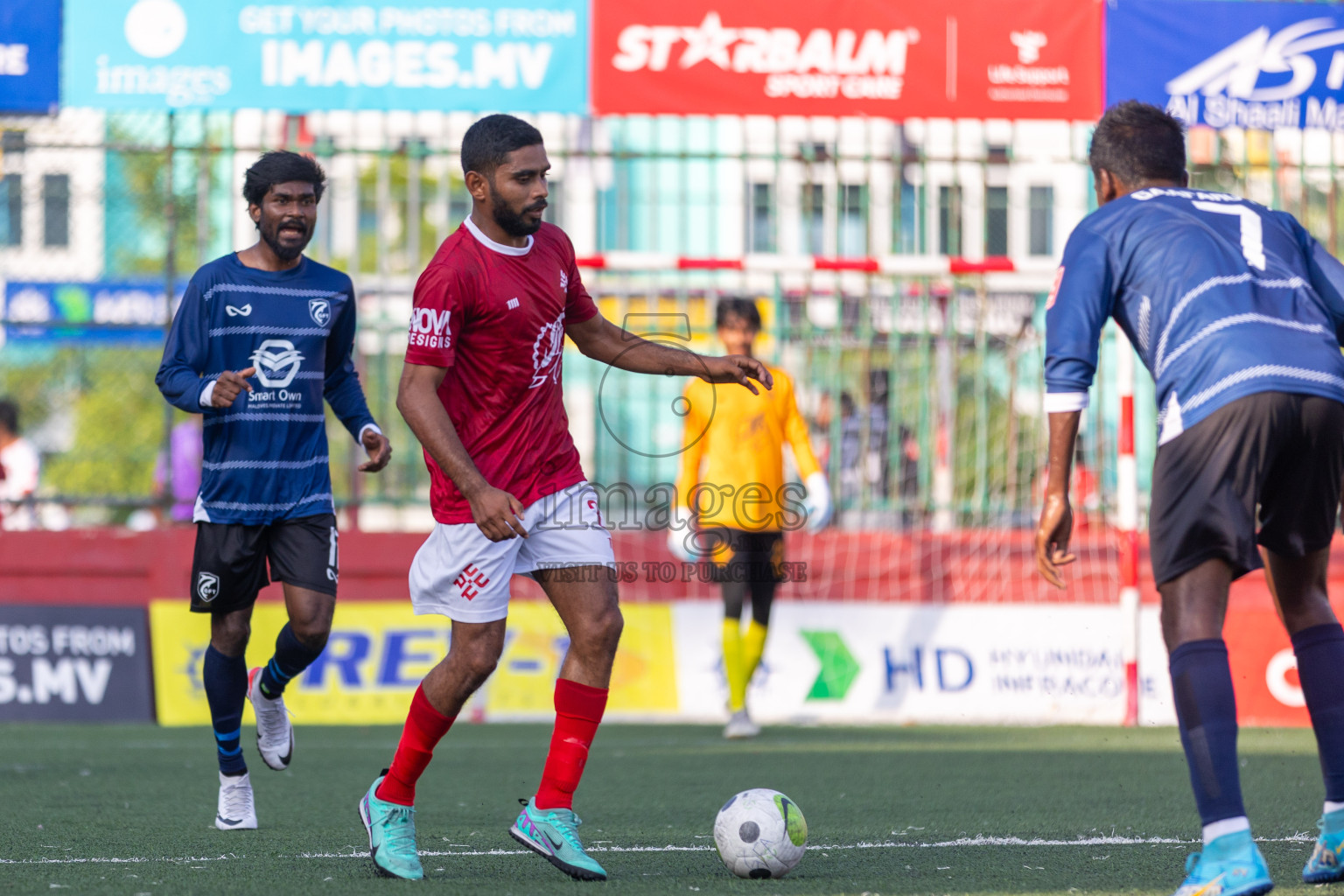 K Gaafaru vs K Kaashidhoo in Day 19 of Golden Futsal Challenge 2024 was held on Friday, 2nd February 2024, in Hulhumale', Maldives
Photos: Ismail Thoriq / images.mv