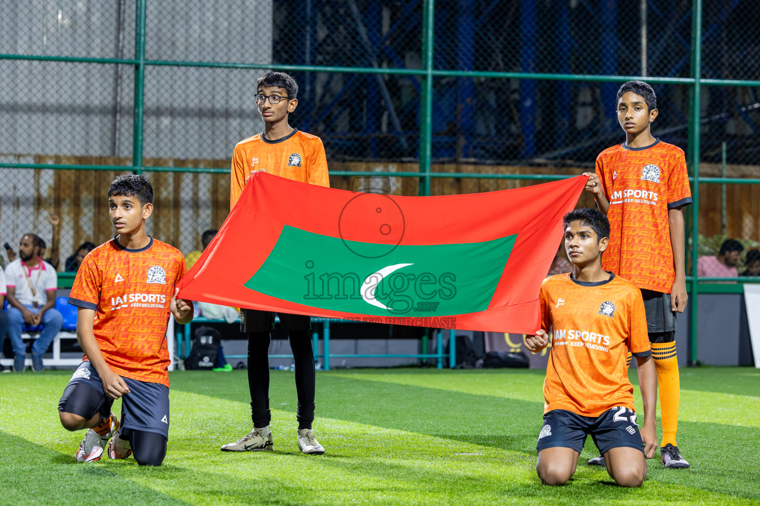 JJ Sports Club vs RDL in Finals of BG Futsal Challenge 2024 was held on Thursday , 4th April 2024, in Male', Maldives Photos: Ismail Thoriq / images.mv