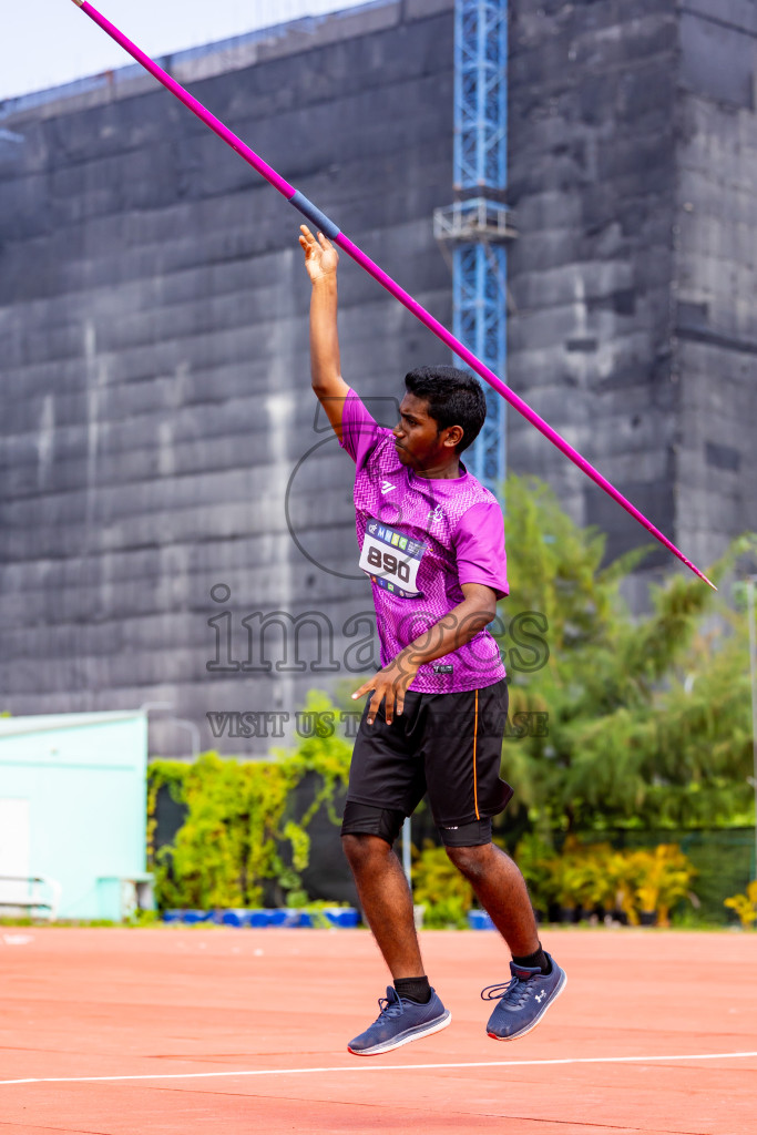 Day 5 of MWSC Interschool Athletics Championships 2024 held in Hulhumale Running Track, Hulhumale, Maldives on Wednesday, 13th November 2024. Photos by: Nausham Waheed / Images.mv