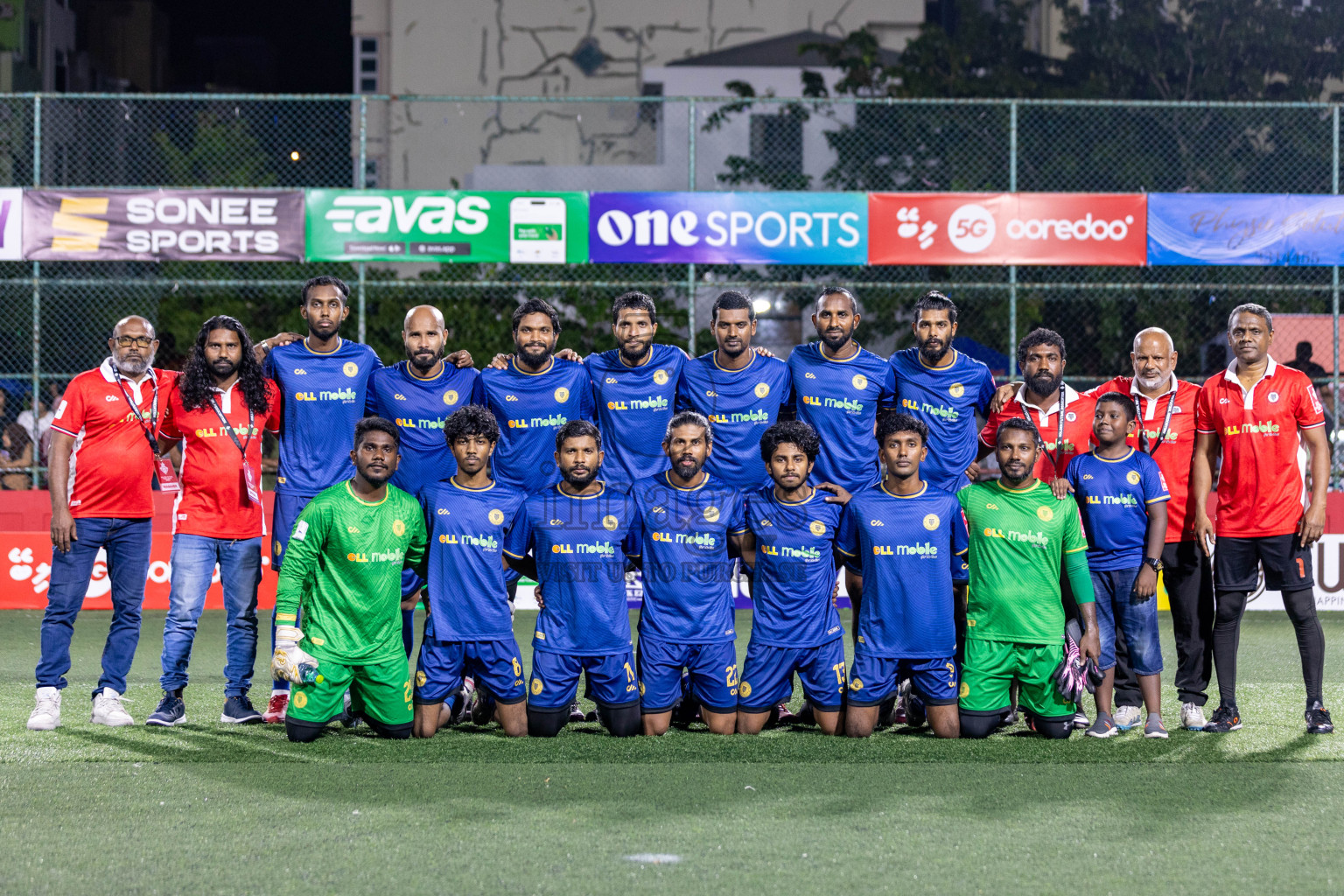 HA Baarah vs HA Maarandhoo in Day 5 of Golden Futsal Challenge 2025 on Thursday, 9th January 2025, in Hulhumale', Maldives 
Photos: Hassan Simah / images.mv