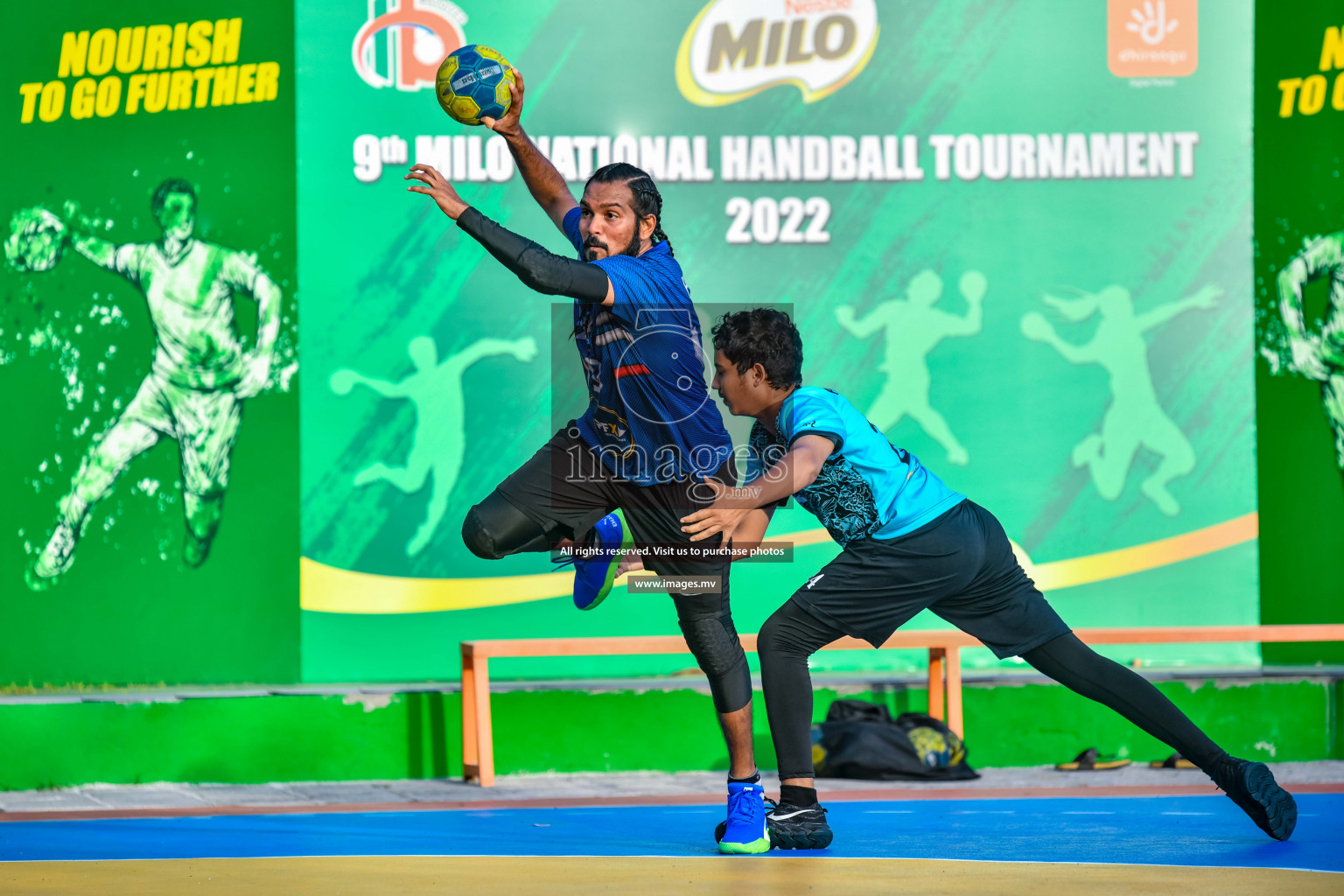 Milo 9th Handball Maldives Championship 2022 Day 2 held in Male', Maldives on 18th October 2022 Photos By: Nausham Waheed /images.mv