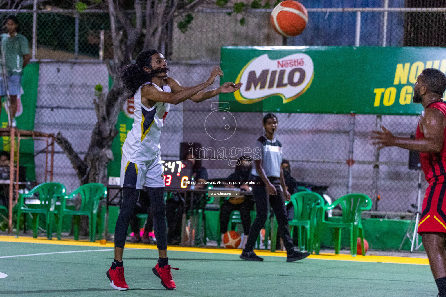 Finals of Weekend League 2021 was held on Monday, 6th December 2021, at Ekuveni Outdoor Basketball court Photos: Ismail Thoriq / images.mv