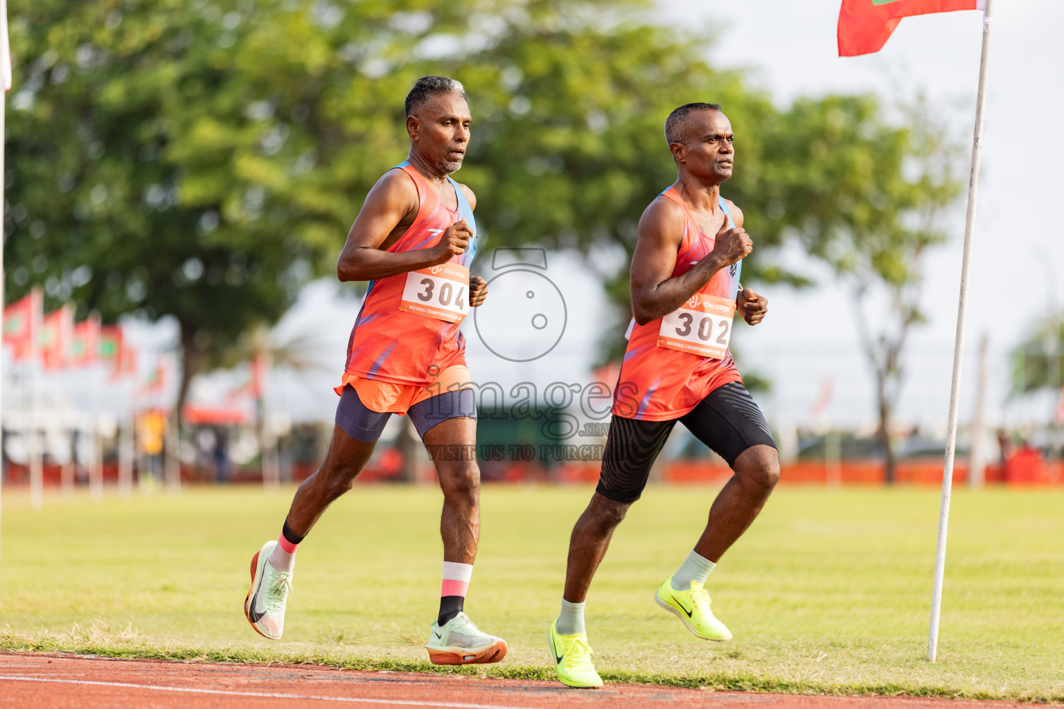 Day 1 of National Athletics Championship 2025 was held at Ekuveni Running Ground in Male', Maldives on Thursday, 14th August 2025. Photos: Areef Adam / images.mv