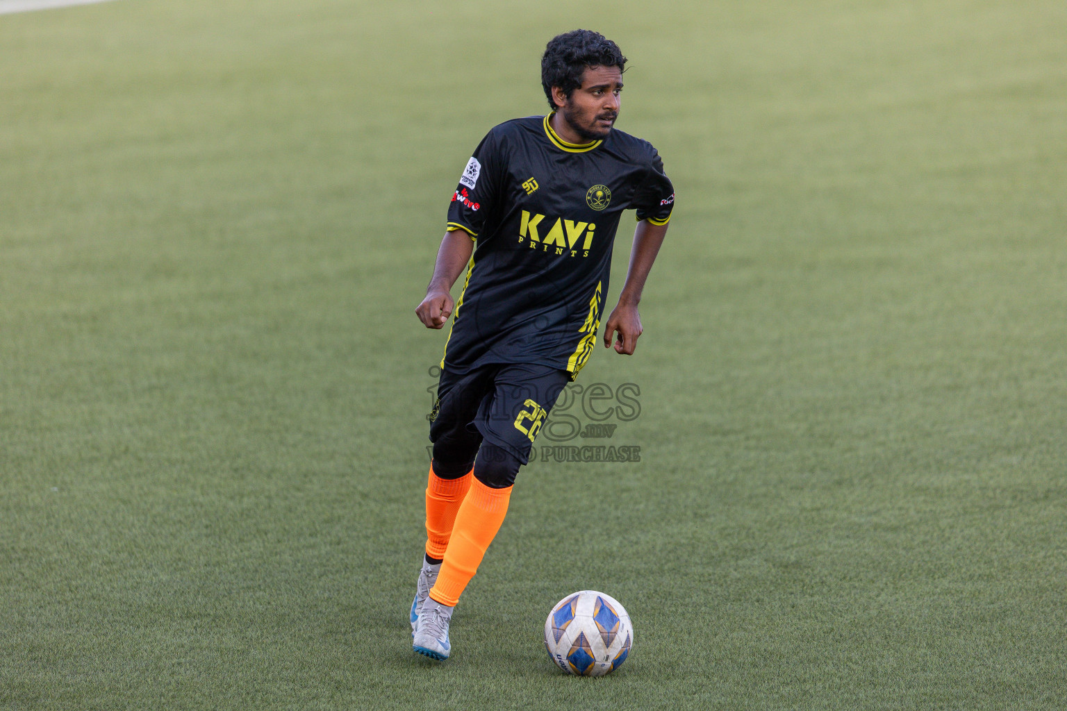 Irumathi FC VS Middle East in Day 5 of Eydhafushi Cup 2025 held in Eydhafushi Football Stadium at B. Eydhafushi, Maldives on Tuesday, 9th September 2025. Photos: Arif Rasheed / images.mv