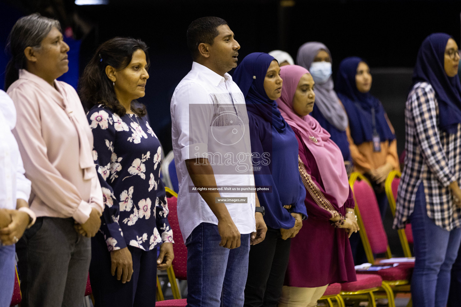 Club Green Streets vs Kulhudhufushi Y&RC in the 1st Division Final of Milo National Netball Tournament 2022 on 22nd July 2022 held in Social Center, Male', Maldives. Photographer: Shuu / images.mv