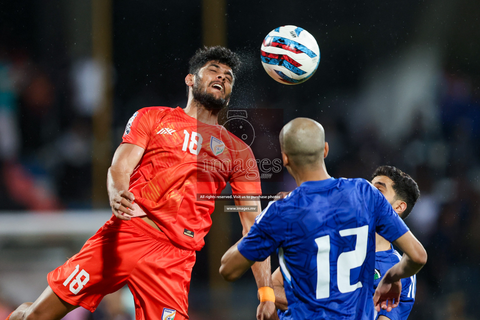 Kuwait vs India in the Final of SAFF Championship 2023 held in Sree Kanteerava Stadium, Bengaluru, India, on Tuesday, 4th July 2023. Photos: Nausham Waheed / images.mv