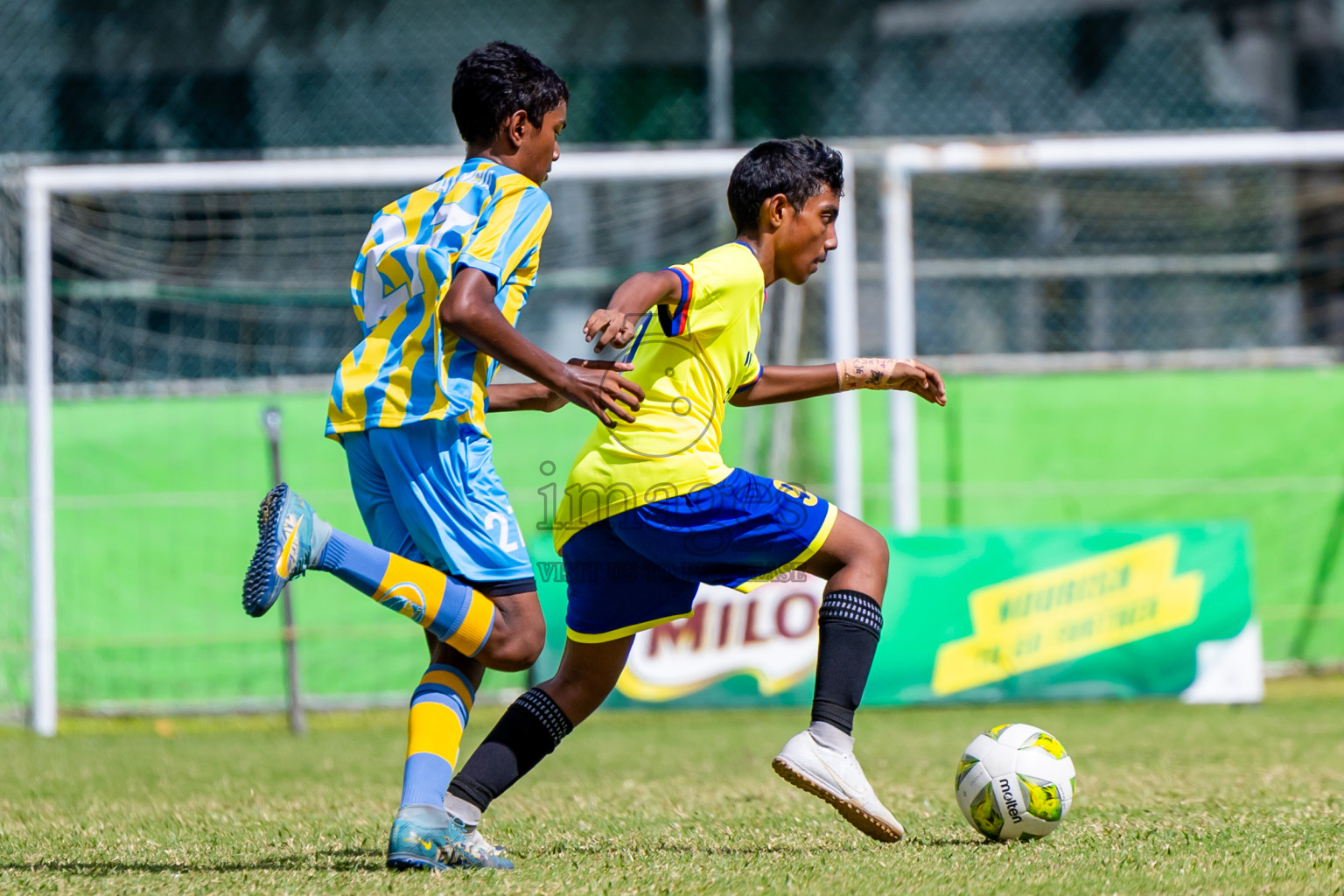 Day 1 of MILO Academy Championship 2024 held in Henveyru Stadium, Male', Maldives on Thursday, 31st October 2024. Photos by Nausham Waheed / Images.mv