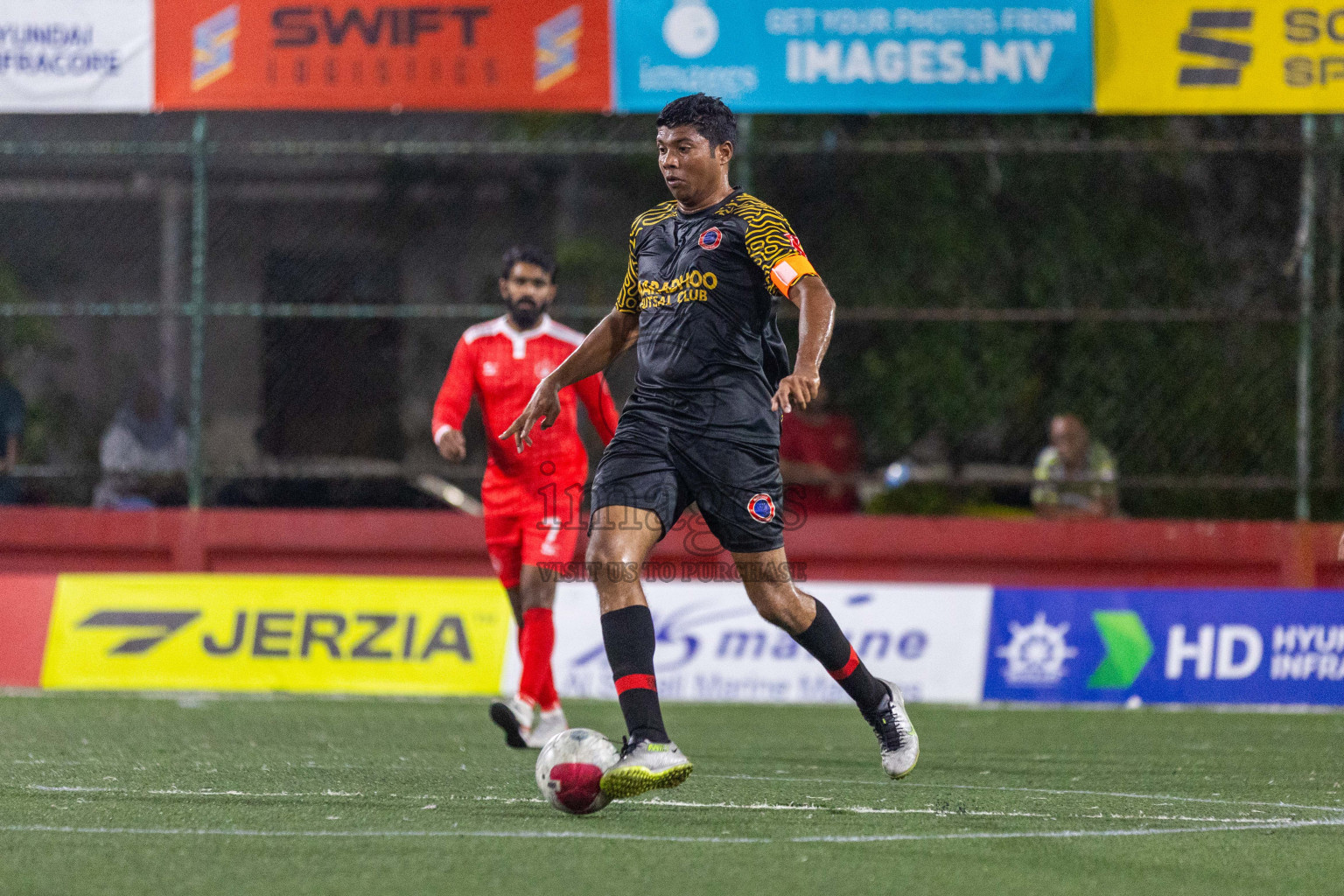 S Feydhoo vs S Maradhoo in Day 21 of Golden Futsal Challenge 2024 was held on Sunday , 4th February 2024 in Hulhumale', Maldives Photos: Nausham Waheed / images.mv